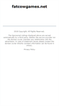 Mobile Screenshot of fatcowgames.net